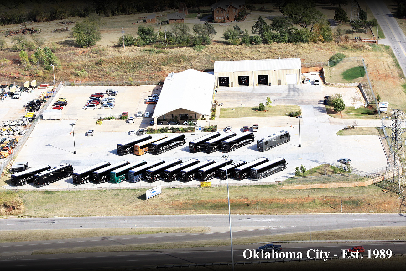 Charter bus Oklahoma City